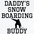 thumbnail image 2 of CafePress - Daddys Snowboarding Buddy Body Suit - Long Sleeve Cotton Baby Bodysuit, 2 of 4