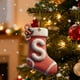 thumbnail image 1 of 26 Letters Acrylic Christmas Stocking Ornaments Style Hanging Decor For Christmas Tree Festive Holiday Gift, 1 of 4