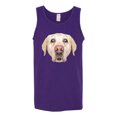 thumbnail image 2 of Wild Bobby, Golden Retriever Cute Gift, Dog Lover, Men Graphic Tank Top, Purple, Medium, 2 of 4
