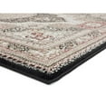 thumbnail image 3 of MDA Rugs Imports Vaso Collection Traditional Polypropylene Area Rug Black 5'2'' X 7'5'' 5' x 8' Cream, 3 of 5