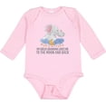 thumbnail image 3 of Inktastic My Great Grandma Loves Me to the Moon and Back Elephants Boys or Girls Long Sleeve Baby Bodysuit, 3 of 5
