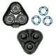 thumbnail image 4 of Replacement Shaver Head For Philips S5000 S5370 S5571 S5420 S5140 S5078 S5077 S5050 S5082 S5380 S5400 Razor Blade-black, 4 of 5