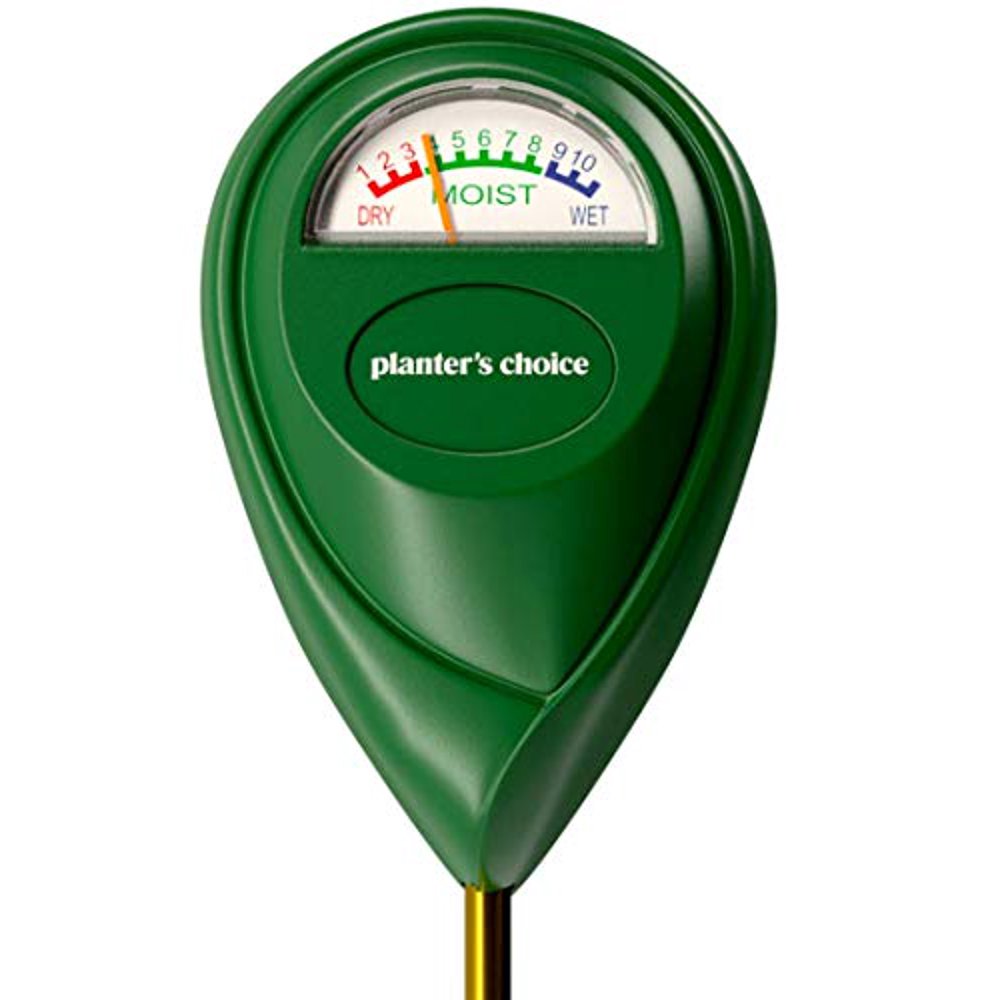 Planters' Choice Indoor Plant Moisture Meter Soil Tester No Batteries
