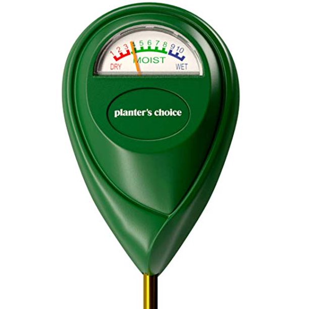 Planters' Choice Indoor Plant Moisture Meter Soil Tester No Batteries