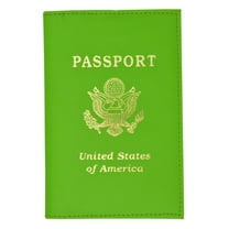 New Travel Passport Cover Credit Card Holder Wallet 601 PU USA (C)