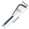 thumbnail image 6 of Stainless Steel Silicone Spatula with Heat Resistant Food Grade Non-stick Head, Flexible Sloped Edge for Flipping Pancakes & Cookies, Ideal for Baking & Stovetop Cooking,Vsgery, 6 of 7