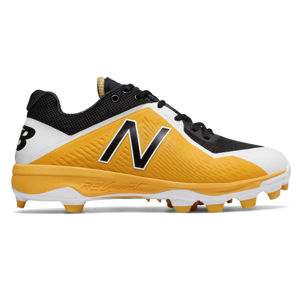 New Balance LowCut 4040v4 TPU Baseball Cleat Mens Shoes Yellow with