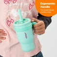 thumbnail image 4 of VINUR 14 Oz Stainless Steel Double-Walled Tumbler, Teal, 4 of 10