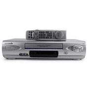 Restored Panasonic PV-V4603S 4-Head Hi-Fi VCR w/ Original Remote, Manual, A/V Cables, HDMI Converter