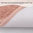 thumbnail image 3 of Carvapet Non-Slip Bath Mat Microfiber Soft Bathroom Mats, 20"x 32", Pink, 3 of 6