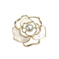 thumbnail image 2 of Eoperou Women Brooch Camellia Faux Pearl Anti-slip Wear-resistant High-end Coat Collar Hat Scarf Decoration Clothes Pin Garment Jewelry, 2 of 8