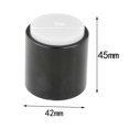 thumbnail image 2 of STARTIST Mini Tambour Bas 42x45mm Accessoires d'Instruments de Musique Léger Facile à Transporter Blanc, 2 of 6