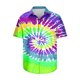 thumbnail image 2 of Camisas de Manga Larga para Hombres Blusa Cómoda de Cuello de Impresión, Camisa Casual de Poliéster para Uso Diario, de Fiesta Y de Primavera de Verano, 2 of 5