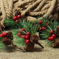 thumbnail image 4 of 10pcs/set Artificial Pine Picks Mini Pine Needle Christmas Tree Decoration Penda, 4 of 4