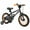 Black, variant on Costway 16-Inch Kid’s Bike for 4-7 Years Old with Adjustable Saddle & Anti-slip Handlebar Pink