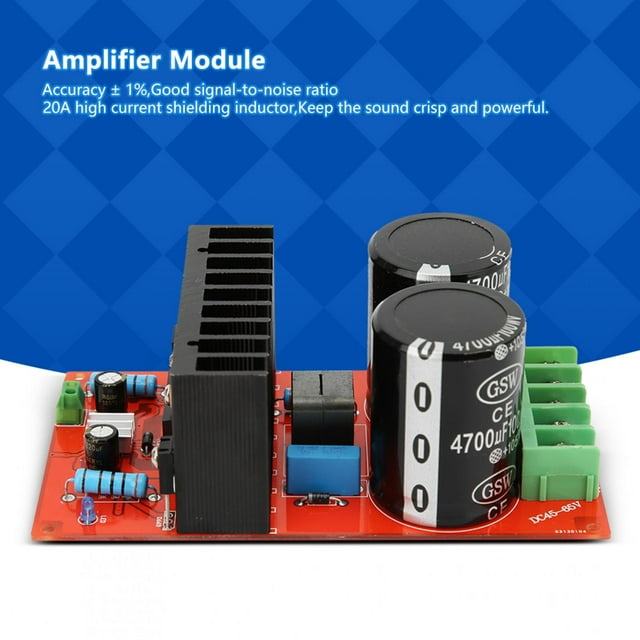 Placa Amplificadora De Potencia Mono, 350W DC -55V, Piezas De Audio Para El Hogar, Accesorio Eléctrico IRS2092