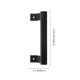 thumbnail image 2 of Minkissy Manija Para Puerta De Vidrio En Aluminio Negro Resistente Y Elegante Para Patio Y Cocina, 2 of 7