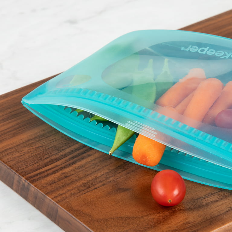 Zero-Waste Reusable Silicone Food Bags (4 pcs./set)