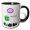 Black/White, variant on 3drose, Image of Cartoon with Crowd of Men and Beer Sale, 15oz Mug