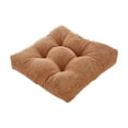 thumbnail image 2 of Square Seat Cushions for Seat Dining Chair, Chair Cushions Square No Ties, Desk Chair Cushion for Long Sitting Cute Comfortable Fleece Seat Cushion Thick Dorm Room Essentials, 2 of 6