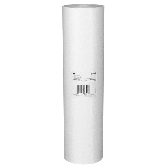 3M White Masking Paper, 06539, 18 in x 750 ft