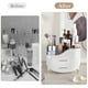 thumbnail image 5 of Organizador de maquillaje YGJT de gran capacidad para tocador blanco, 5 of 6