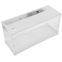 AURARMLET Acrylic Fish Tank Aquarium with Filtration System, Desktop Aquarium for Office and Home, 1 Pack