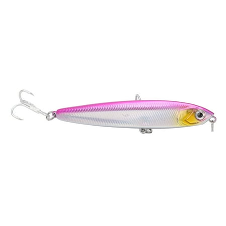 Rustproof 24g Minnow Simulation Bait 2-Hook Swimbaits for Long Casts Ideal Seawater Boat Fishing Lure #3