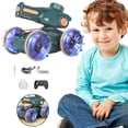 thumbnail image 2 of BINGLI Toys for Kids 6-12 Remote Control Car Boat Gifts for Boys 5+ Year Old Amphibious RC Gesture Stunt Water Squirt Tank with Lights & Self-Dispensing Cool Outdoor Summer Beach Pool Toy, 2 of 7