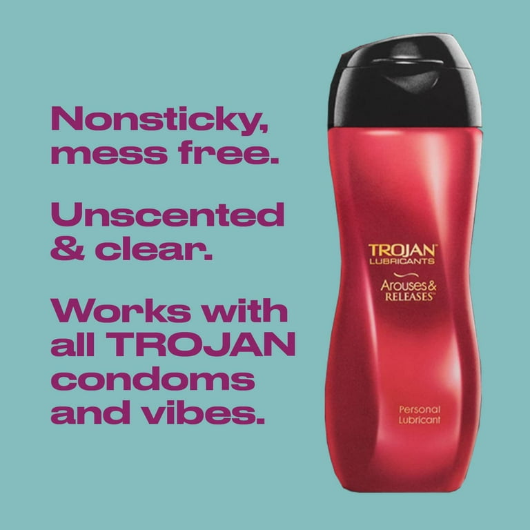 trojan lubricants arouses and releases reviews Trojan Lubricants Arouses & Releases Personal Lubrican, 3oz, 2 Pack