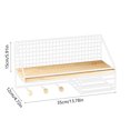 thumbnail image 3 of Estante de almacenamiento de pared para dormitorio, mesita de noche, dormitorio, hogar, cocina, estantes de metal, 3 of 6
