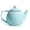 Turquoise-27oz (with infuser), variant on Teapot  Porcelain Tea Pot With Stainless Steel Infuser Blooming & Loose Leaf - 27 Ounce Yellow
