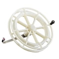 thumbnail image 1 of Carrete de pesca, accesorios para caña de pescar, blanco, ligero, resistente, fácil de usar. Diámetro 16 cm, 1 of 9
