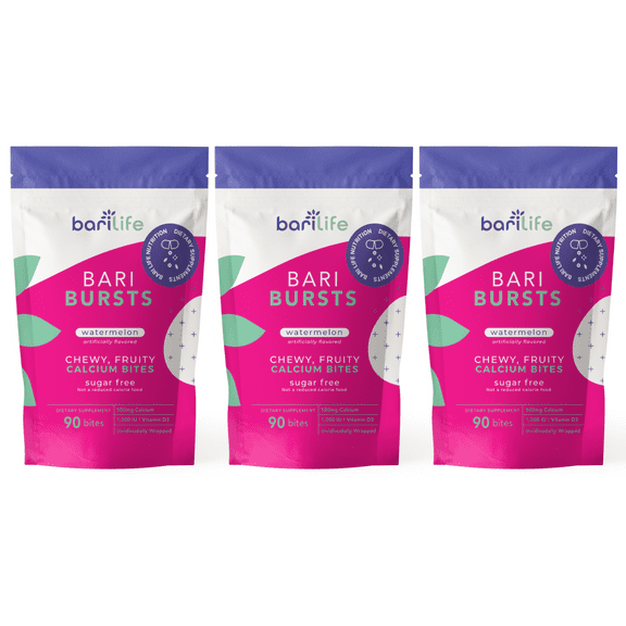 BariBursts Calcium Citrate by Bari Life - Watermelon Size: 270ct