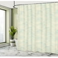 thumbnail image 5 of Ambesonne Abstract Shower Curtain, Mountainous Landscape Art, 69"Wx70"L, Eggshell and Pale Sage Green, 5 of 5