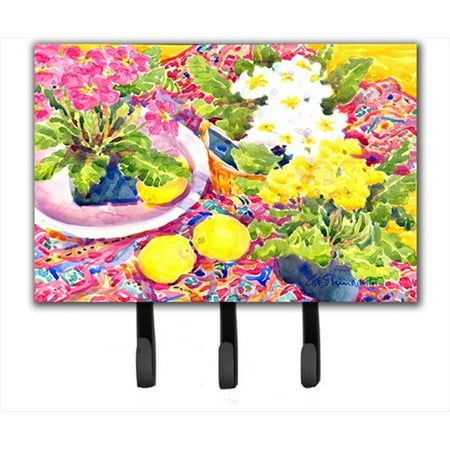 

Flower Primroses Leash Holder or Key Hook