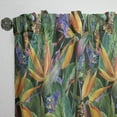 thumbnail image 3 of Designart 'Tropical Gloomy Mood I' Tropical Curtain Panel, 3 of 5