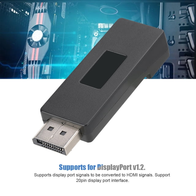 Convertidor de adaptador Coppe 4K x 2K sin oxígeno de alta pureza convertidor de DP a HDMI 216GBPS DP a HDMI para salida 3D ANGGREK Otros