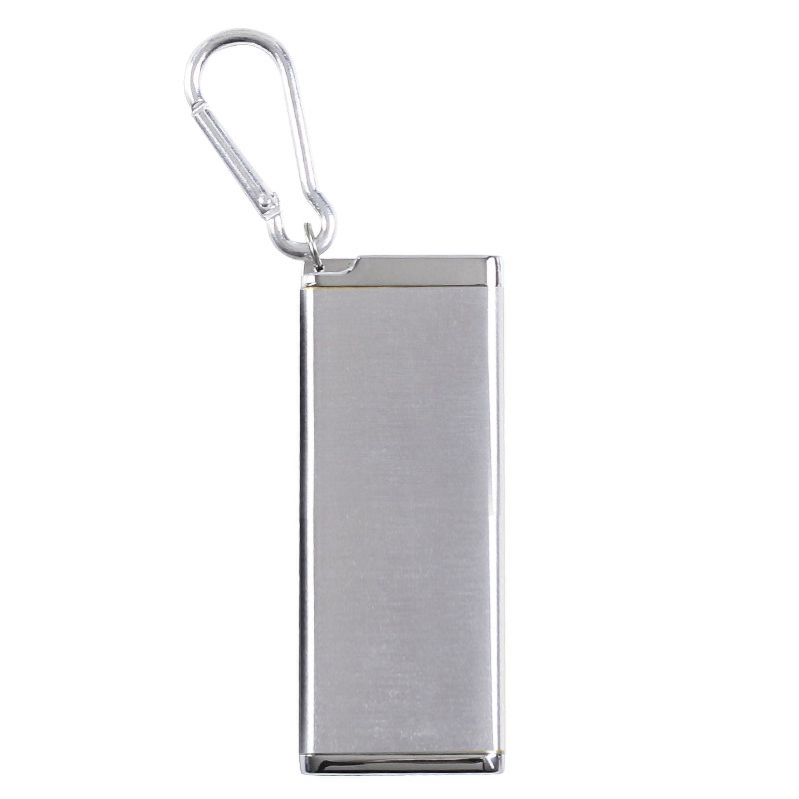vertical cigarette holder 20-Slot 302 Stainless Steel Case Business Creative Unique New Design Cigarette Gift (B-Charcoal Black) 20-Slot Vertical 302 Stainless Steel