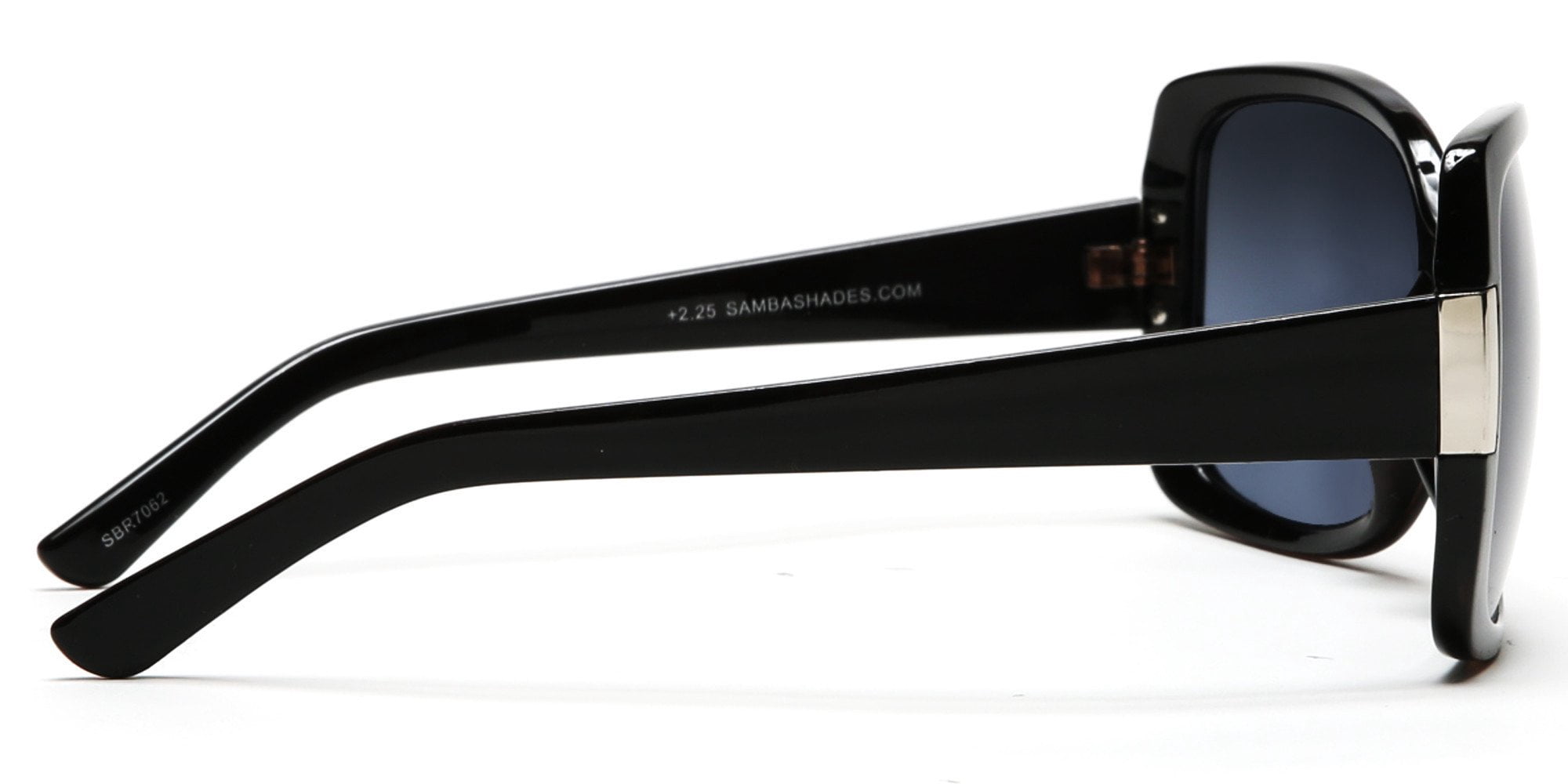 Women's BiFocal Sun Readers Sunglasses Jackie O Black - 2.5 / Black
