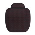 thumbnail image 2 of Hearth & Gear Breathable Linen Seat Cushion With Classic Check Pattern Universal Fit For Long Drives And Comfort Support Pressure Cushion for Recliner Bedsore Cushion for Bed Swivel Cushion for Car, 2 of 5
