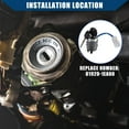 thumbnail image 2 of Unique Bargains No.81920-1EA00 Ignition Lock Cylinder with Key for Hyundai Accent 2006-20111 Set, 2 of 6