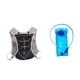 thumbnail image 5 of Mochila de hidratación Mochila de agua con depósito de hidratación de 2 l reflectante para hombres y mujeres Mochila de agua para senderismo Deportes Negro, 5 of 8
