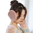 thumbnail image 5 of Warm Earmuffs Furry Fleece Winter Ear Muffs Ear Covers Soft Ear Warmer for Women Men Outdoor Activities, 5 of 5