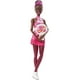 thumbnail image 3 of Barbie Winter Sports Ice Skater Brunette Doll (12 Inches) with Pink Dress, Jacket, Rose Bouquet & Trophy, Great Gift for Ages 3 and Up Barbie -, 3 of 6