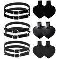 thumbnail image 1 of 3 juegos de correas extraíbles antideslizantes para zapatos de tacón alto, correas de tobillo sueltas TUNC Sencillez, 1 of 5