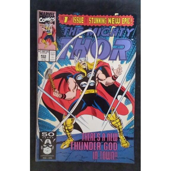 Pre-Owned The Mighty Thor #433 1991 Marvel Comics Comic Book