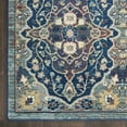 thumbnail image 4 of Nourison Global Vintage Geometric Navy Multicolor 8'10" x 11'10" Area Rug, (9' x 12'), 4 of 8