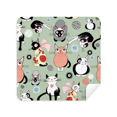 thumbnail image 1 of Animal Pet Cute Cat Faly Glasses Cloth Screen Cleaner Suede Fabric 2 Pack, 1 of 2