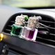 thumbnail image 5 of KAIYANG 20 clips de ventilación de aire de coche con cabeza cuadrada, clips de perfume para salida de aire acondicionado automático, color blanco y negro, 5 of 5